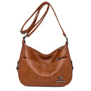 Bolsa De Couro Legítimo Feminina Crossbody  - Virtua