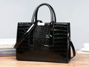 Bolsa Feminina de Couro Legítimo Crocodilo - Redmoon