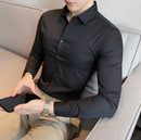 Camisa Social Manga Longa Slim Fit - Elegance Elastic