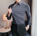 Camisa Social Manga Longa Slim Fit - Elegance Elastic
