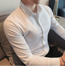Camisa Social Manga Longa Slim Fit - Elegance Elastic