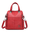 Bolsa Elegante Couro Feminina - Crossbody