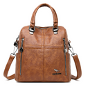 Bolsa Elegante Couro Feminina - Crossbody