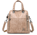 Bolsa Elegante Couro Feminina - Crossbody
