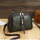 Bolsa de couro legítimo de dupla alça - Modern Vintage
