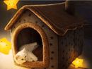 Casa com Caminha para Cachorros e Gatos - Pet Bed House - Fragamaiapet  COLECAO_GATOS  COLECAO_CACHORROS  casinha para gato  casinha para cachorro  caminha pet  caminha para pet  caminha para gato  caminha para cachorro  caminha gato  caminha cachorro  cama pet  cama para pet  cama para gato  cama para cachorro  cama gato  cama cachorro