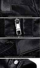 Jaqueta de Couro Legítimo - Streetwear Vintage