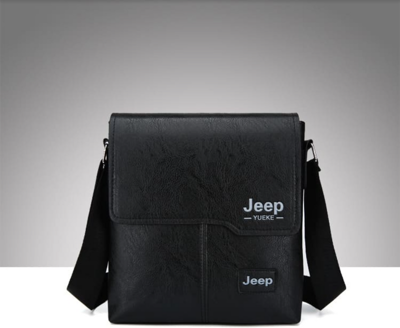 Bolsa de Lado+Carteira de Couro - Jeep Bulue