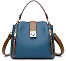 Bolsa Feminina Transversal de Couro Legítimo - Elegance Red