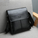 Bolsa JEEP Masculina Transversal de Couro Legítimo - Crossbody Bag