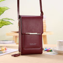 Bolsa Feminina De Couro Legítimo Anti-Furto - Carolina Fashion
