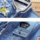 Jaqueta Masculina Jeans com Estampa - All Seasons