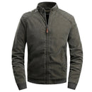 Jaqueta Bomber Slim Masculina com Fecho em Zíper - Alpha Gear