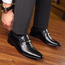 Sapato Social Masculino de Couro Legítimo - Aligator Style