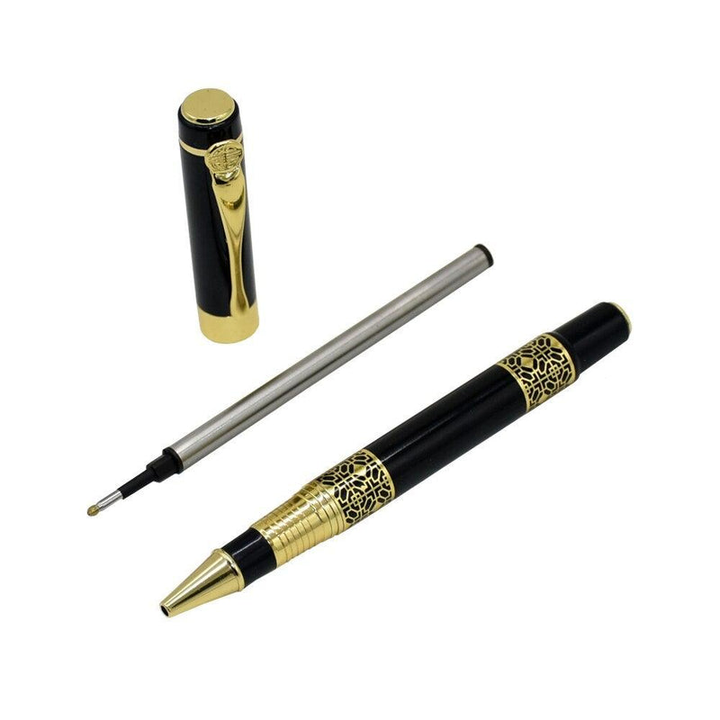 Caneta Dourada Luxuosa - FragamaiaLinda caneta  canetas personalizadas  canetas luxo  canetas esferograficas de luxo  Canetas  caneta estilosa  caneta esferográfica  caneta dourada ponta fina  caneta dourada permanente  Acessórios de Luxo