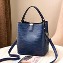 Bolsa De Couro Legítimo Feminina - Crocodilo Style