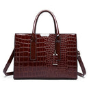 Bolsa Feminina de Couro Legítimo Crocodilo - Redmoon