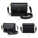 Bolsa Crossbody Luxuosa de Couro Legítimo -  Scarlet.