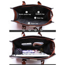 Bolsa Feminina de Couro Legítimo Crocodilo - Redmoon