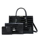 Bolsa Feminina de Couro Legítimo Crocodilo - Redmoon