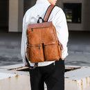 Mochila de Couro Legítimo Unissex - Travel Bag