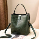 Bolsa De Couro Legítimo Feminina - Crocodilo Style