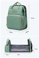 Mochila Maternidade com Trocador de Fraldas Leve e Resistente - Baby Care