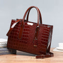 Bolsa Feminina de Couro Legítimo Crocodilo - Redmoon