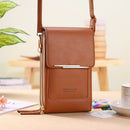 Bolsa Feminina De Couro Legítimo Anti-Furto - Carolina Fashion