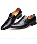 Sapato Social Masculino de Couro Legítimo - Aligator Style