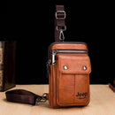 Bolsa Polchete de Couro Legítimo JEEP - Urban Cou