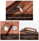 Mochila De Couro Legítimo Jeep - Traveling Backpack