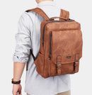 Mochila De Couro Legítimo Jeep - Traveling Backpack