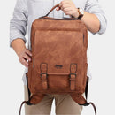 Mochila De Couro Legítimo Jeep - Traveling Backpack
