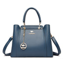 Bolsa de Couro Legítimo Transversal Luxuosa - Golden Style