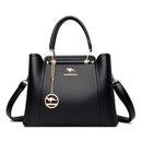 Bolsa de Couro Legítimo Transversal Luxuosa - Golden Style