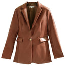 Jaqueta Feminina em Couro Legítimo Vintage - Leather Classic