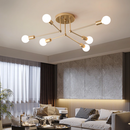 Lustre Elegante De Ferro Forjado -Lumière Bellezza