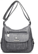 Bolsa Feminina Estilo Casual em Couro Legítimo - Lux Mary