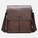 Bolsa JEEP Masculina Transversal de Couro Legítimo - Crossbody Bag