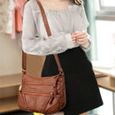 Bolsa Feminina de Couro Legítimo Transversal - Elite Chic