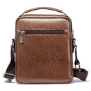 Bolsa Transversal de Couro Masculina - Cross Leather