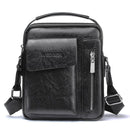 Bolsa Transversal de Couro Masculina - Cross Leather