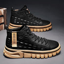 Bota Masculina de Couro Legítimo Impermeável e Sola Tratorada - Aligator