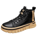 Bota Masculina de Couro Legítimo Impermeável e Sola Tratorada - Aligator