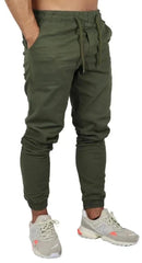 Calça Jogger Masculina Slim com Elastano - Comfort Fit
