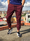Calça Jogger Masculina Slim com Elastano - Comfort Fit