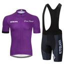 Conjunto Ciclismo Masculino Gel Camisa e Bretelle - Strava Elite