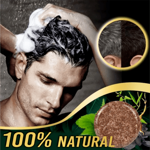 Shampoo em Barra Escurecedor de Cabelo Masculino 100% Vegano - Fragamaia