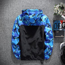Jaqueta Bomber Corta Vento Camuflada Masculina - Infield Jacket
